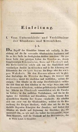 Lehrbuch der christlichen Sittenlehre und der Geschichte derselben