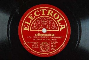 Krönungsszene : 2. Teil; ("Boris Godunow") / (Mussorgsky)