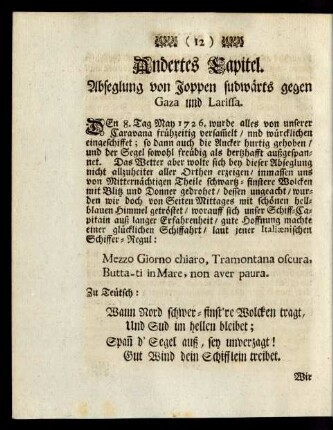 Andertes Capitel.