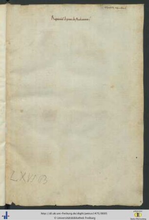 Besitzvermerk des Theobaldus Schenckbecher.