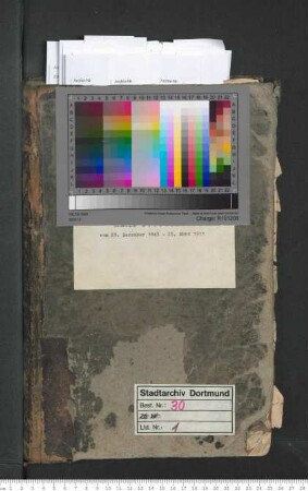 Protokollbuch der Gemeinde Lichtendorf