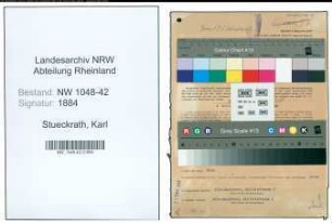 Entnazifizierung Karl Stueckrath , geb. 13.06.1902 (Kaufmaennischer Angestellter)