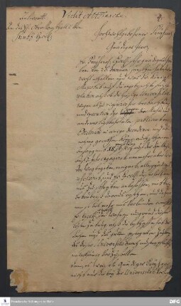 Brief von [August Hermann Francke] an Marquard Ludwig von Printzen