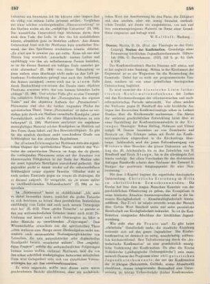 158-160 [Rezension] Doerne, Martin, Neubau der Konfirmation