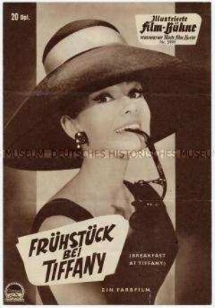 Programm "Illustrierte Film-Bühne" Nr. 5999 zum Film "Frühstück bei Tiffany" mit Audrey Hepburn
