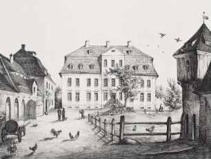 Störmthal-Güldengossa: Ansicht des Schlosses