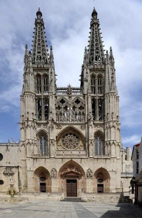 Catedral Santa María de Burgos — Fachada de Santa María
