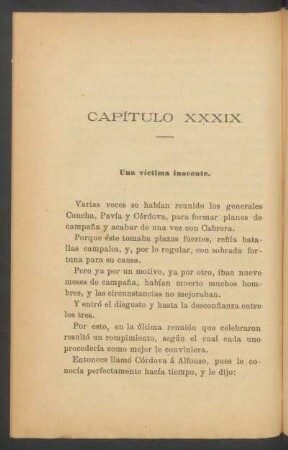 Capítulo XXXIX - Una víctima inocente.