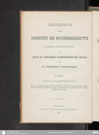 2: Die Entwicklung der Naturwissenschaften