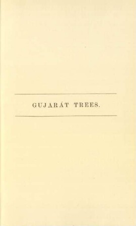 Gujarát trees