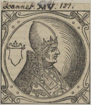 Bildnis von Papst Ioannes XIV.