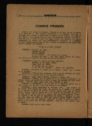 Cuadro primero