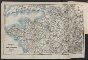 Übersichtskarte von Nord-Frankreich