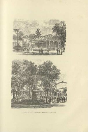 Jardines del "Teatro Belle Alliance"