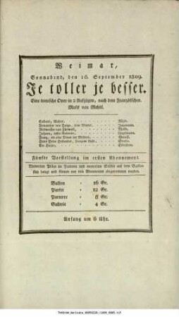 Je toller je besser