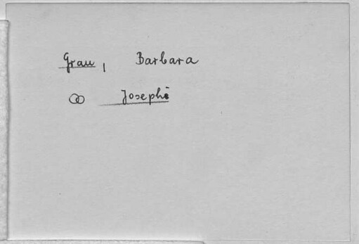 Grau, Charlotta Sophia Amelia - Gregorovius, Charlotte Constantia