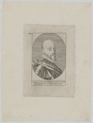 Bildnis des Johann von Aremberg