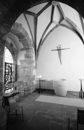 Lörrach: Taufkapelle im Turm der evangelischen Stadtkirche