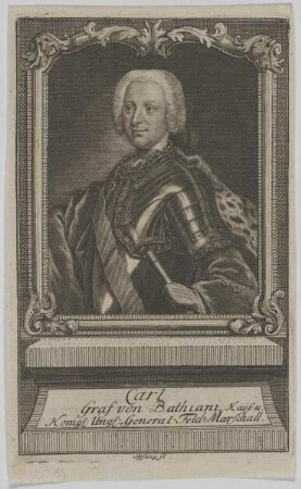 Bildnis des Carl von BathianiBildnis Károly József Graf von Batthyány (1764 Fürst)