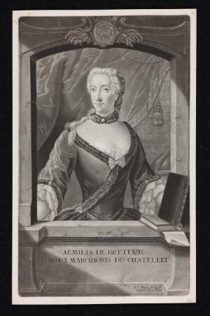 Bildnis der Aemilia de Breteuil