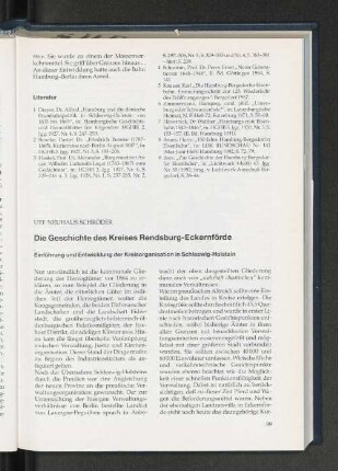 Die Geschichte des Kreises Rendsburg-Eckernförde
