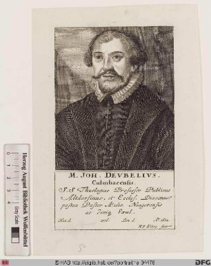 Bildnis Johann Deubel
