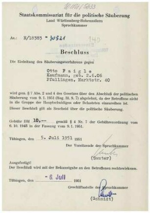 Faigle, Otto