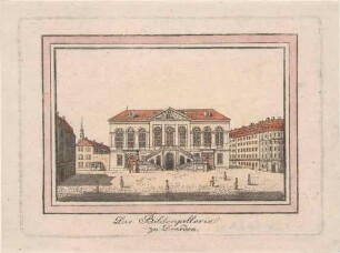 Die alte Gemäldegalerie (Johanneum, Stallgebäude) in Dresden