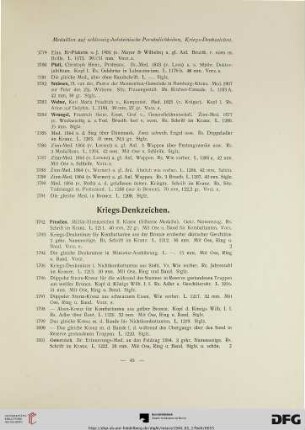 Kriegs-Denkzeichen (Nr. 3792-3801)