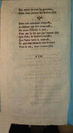 Chanson Sur La Prise De Bruxelles : Air: De Calpigi