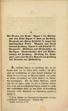 Geschichte der Stadt und Universität Freiburg im Breisgau. [1],2, Geschichte der Stadt Freiburg im Breisgau ; Theil II, Freiburg unter seinen Grafen