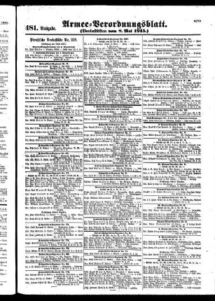 481.Ausgabe. Samstag, 8. Mai 1915