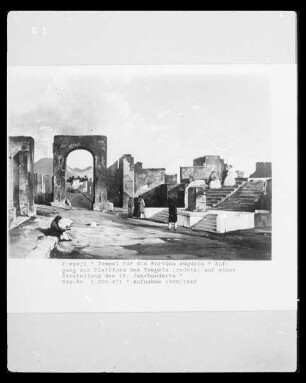 Pompeji, Tempel der Fortuna Augusta