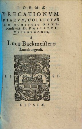 Formae precationum piarum