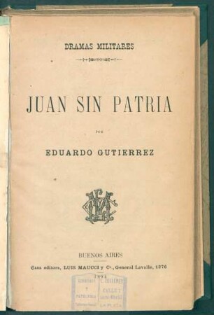 Juan sin patria