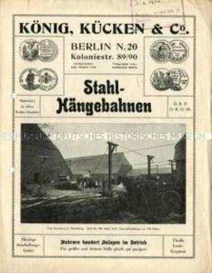 Stahl-Hängebahnen