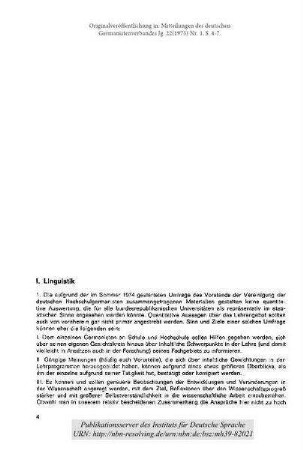 Linguistik