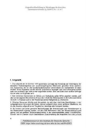 Linguistik