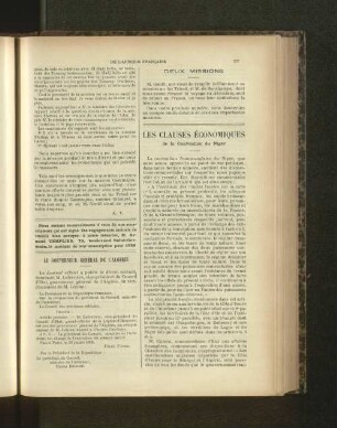 Deux Missions.