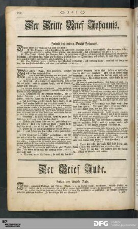 Der Dritte Brief Johannis.