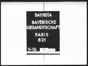 Die Rückgabe des bayerischen Hubertusordens aus dem Nachlaß des Prinzen Paul von Württemberg