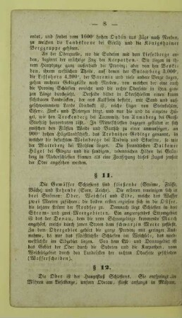 11. [Die Stromgebiete Schlesiens]