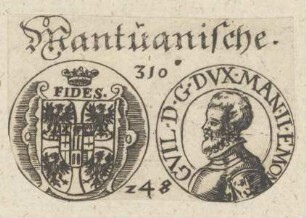 Bildnis von Guilielmvs, Herzog von Mantua
