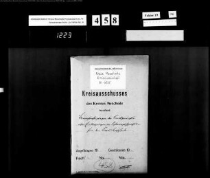 Eintragungen von Sicherungshypotheken bei den Amtsgerichten