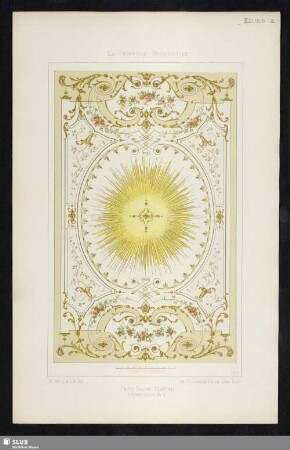 No. 2 Petit Salon Plafond (Genre Louis XV)