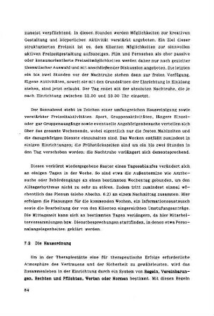 84-88, 7.2 Die Hausordnung