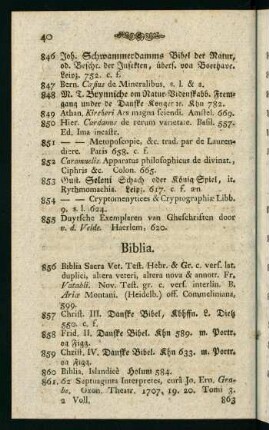 40-60, Biblia - Leges Gallicae, Anglicae, Septentrionales