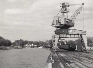 Königs Wusterhausen, Binnenhafen, Hafenbahngleise