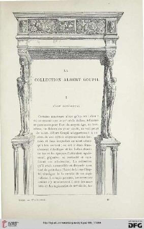 2. Pér. 31.1885: La collection Albert Goupil, 1, L'art occidental