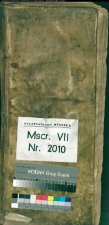 Anschreibebuch aus Recklinghausen